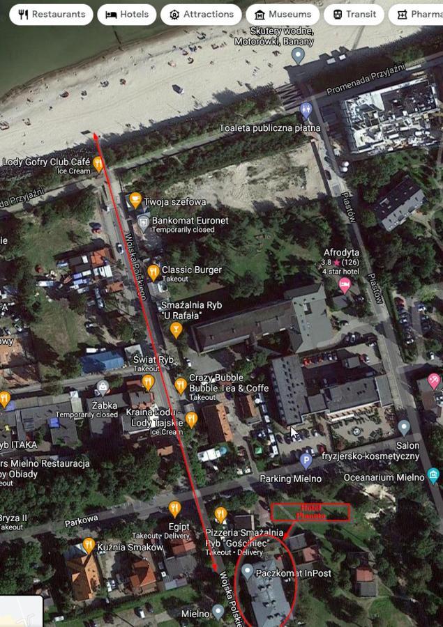 Planeta Apartment Mielno Mielno  Kültér fotó